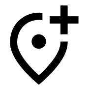 Positionsnadel-Icon